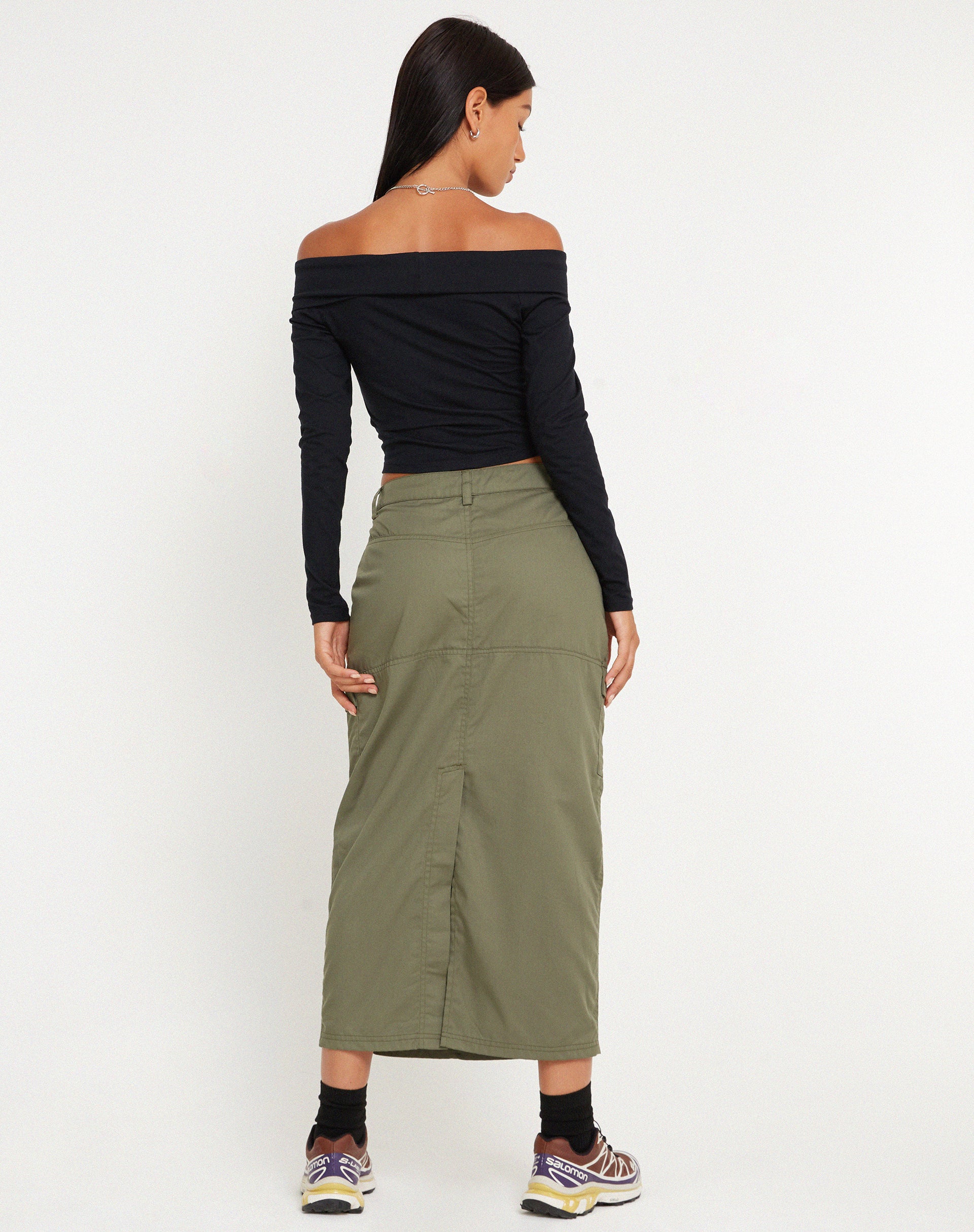 Sarina Top in Black-Nico Sky