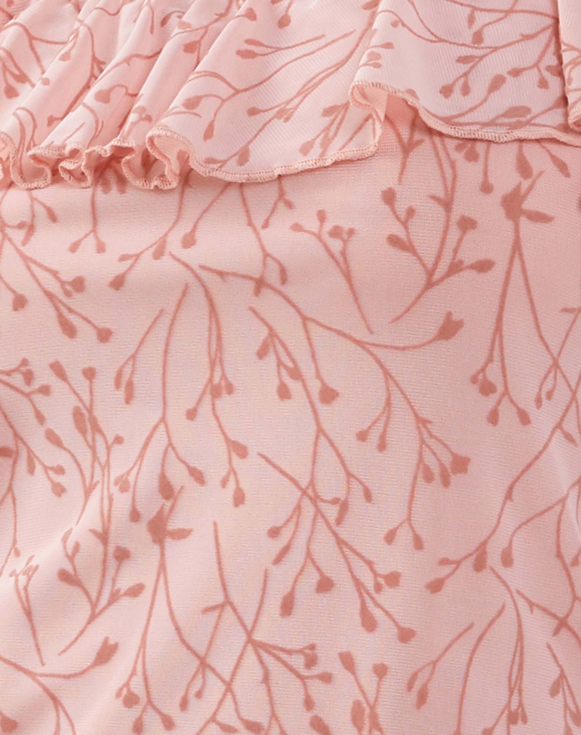 Chira Asymmetric Cami Top in Shadow Floral Pink-Nico Sky