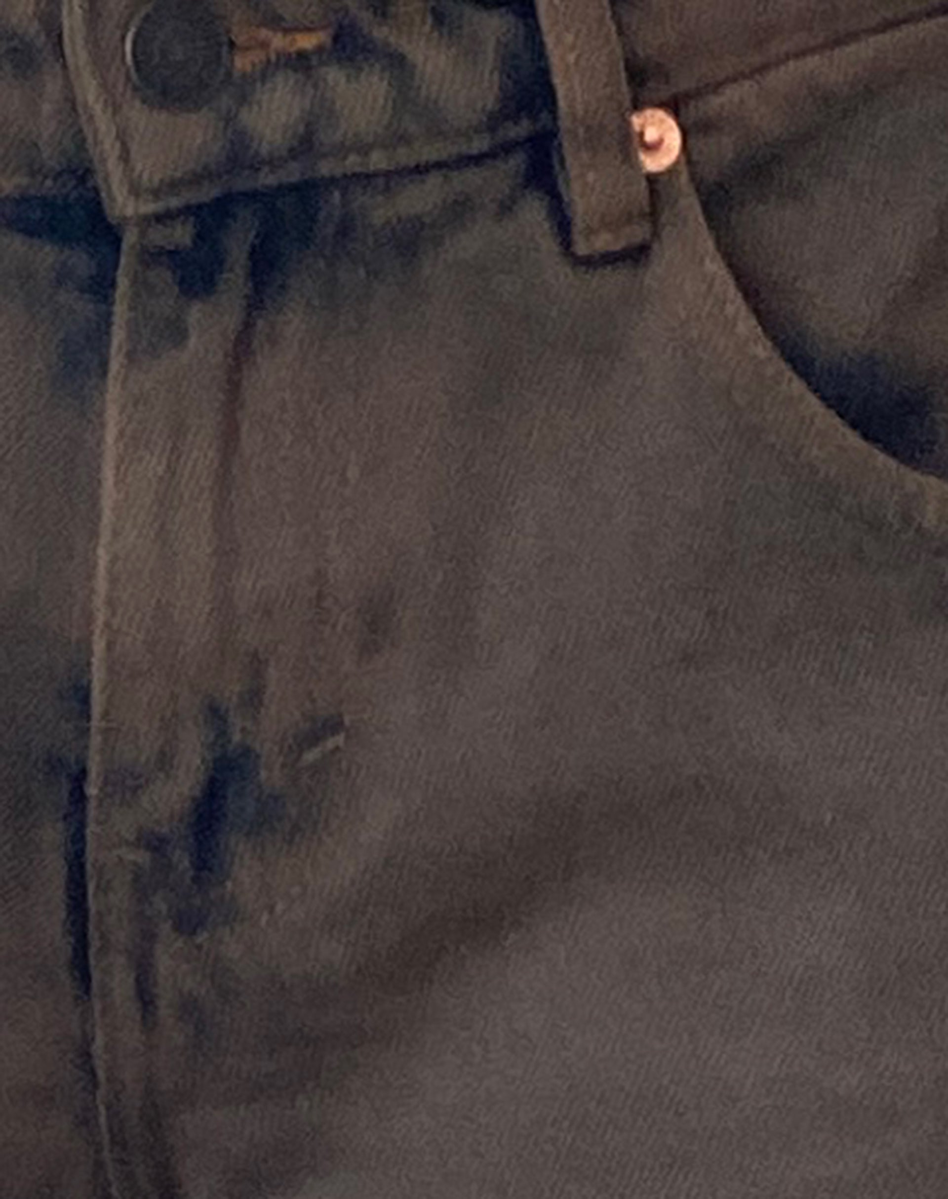 Roomy Extra Wide Low Rise Jeans in Dark Sand-Nico Sky