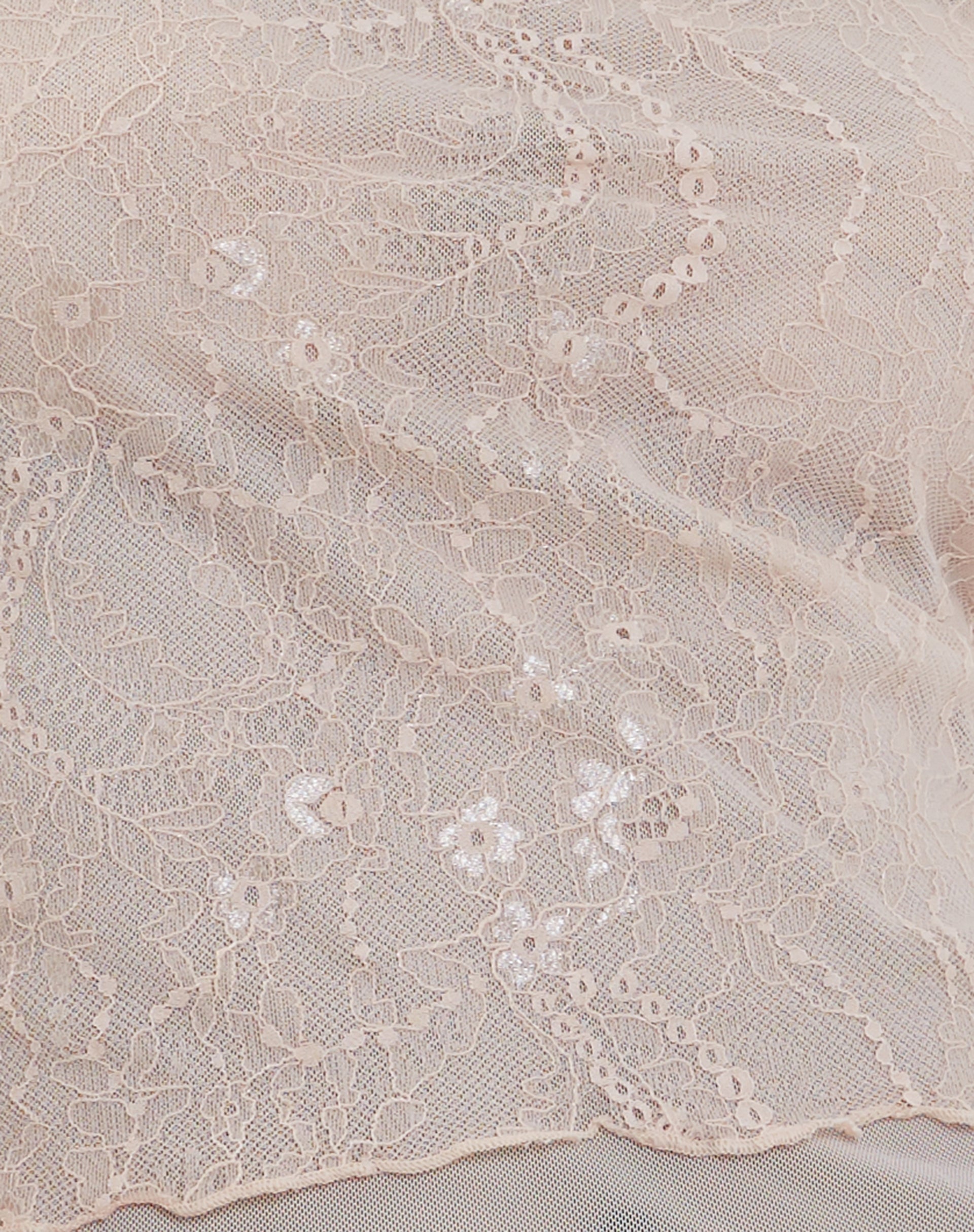 Rory Long Sleeve Lace Top in Pink-Nico Sky