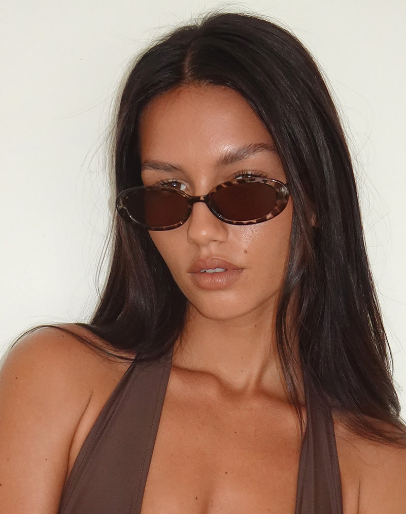 Silveta Sunglasses in Opaque Tortoise Shell-Nico Sky