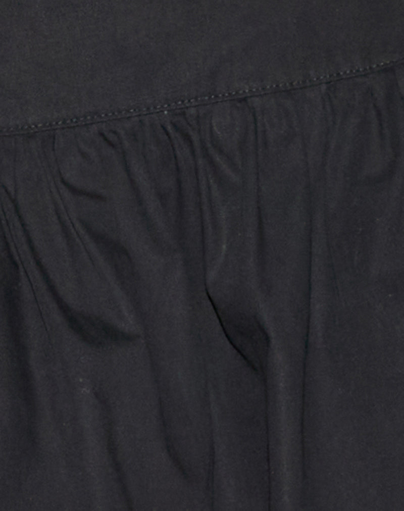 Raffita Skirt in Black-Nico Sky