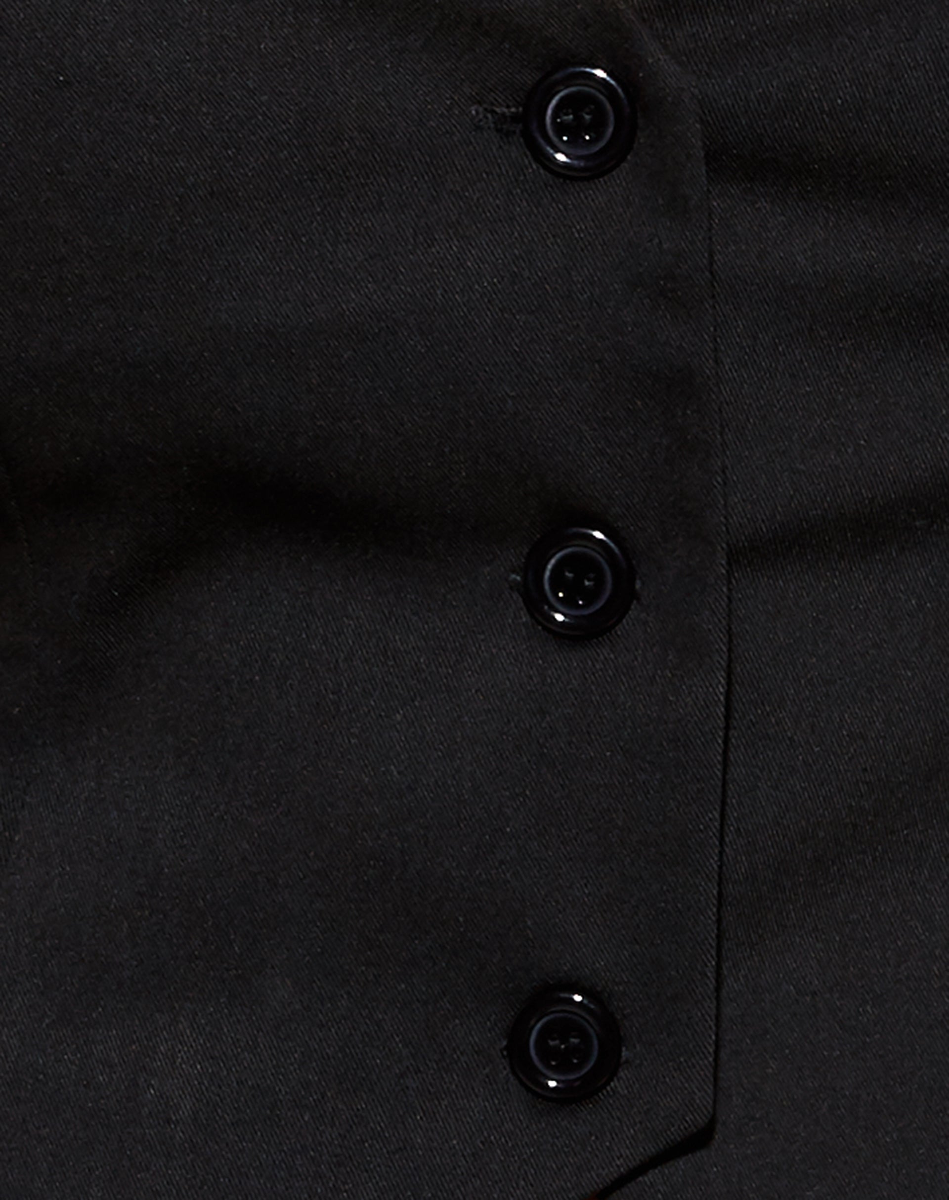 Safar Vest in Black-Nico Sky