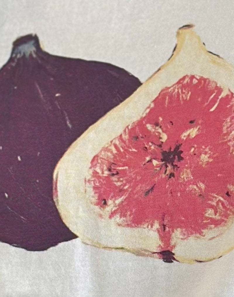 Saki Tee in White Fig-Nico Sky