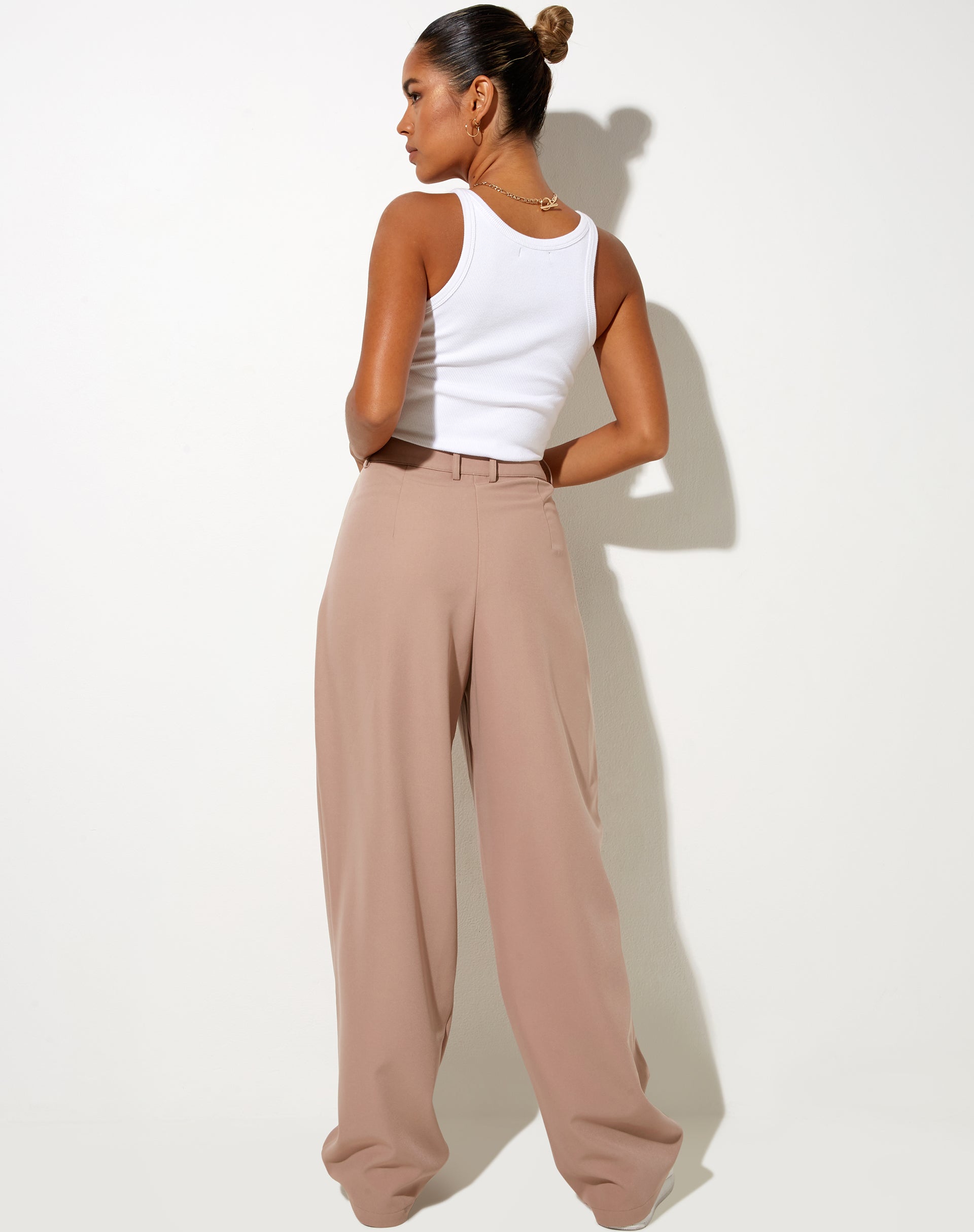 Sakila Trouser in Tailoring Dusty Lilac-Nico Sky