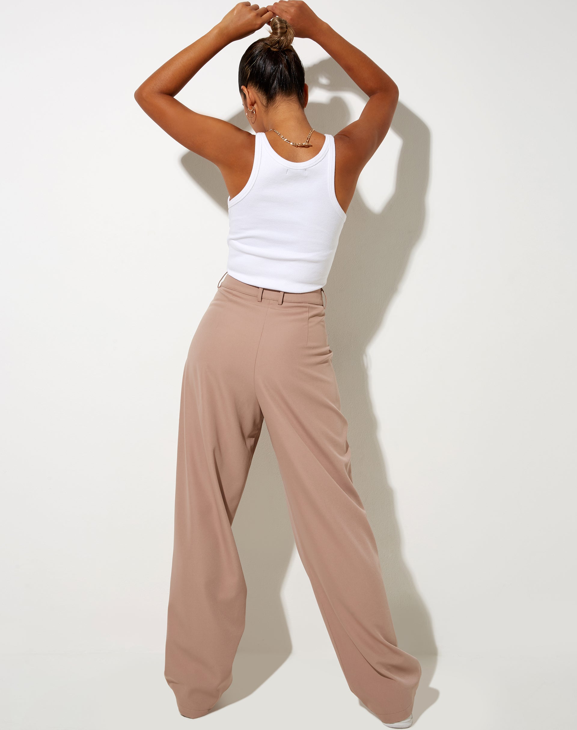 Sakila Trouser in Tailoring Dusty Lilac-Nico Sky
