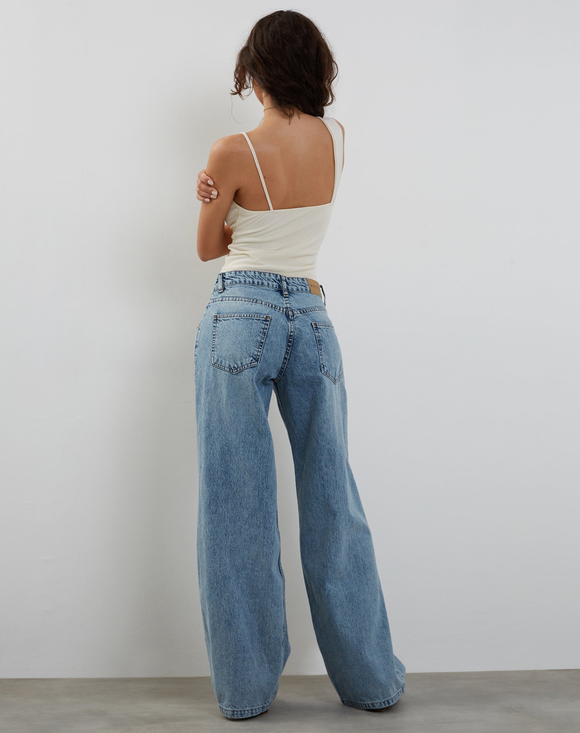 Sambu Top in Mesh Ivory-Nico Sky