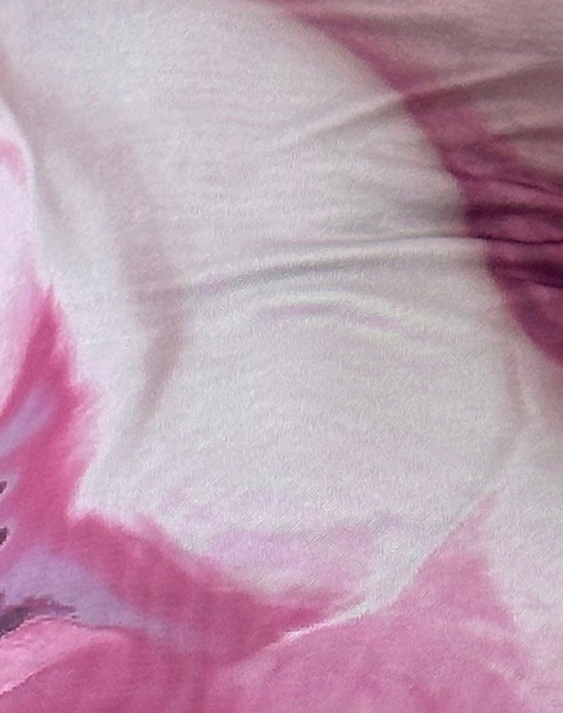 Sevila Mini Dress in Anatomy of Nature Pink-Nico Sky