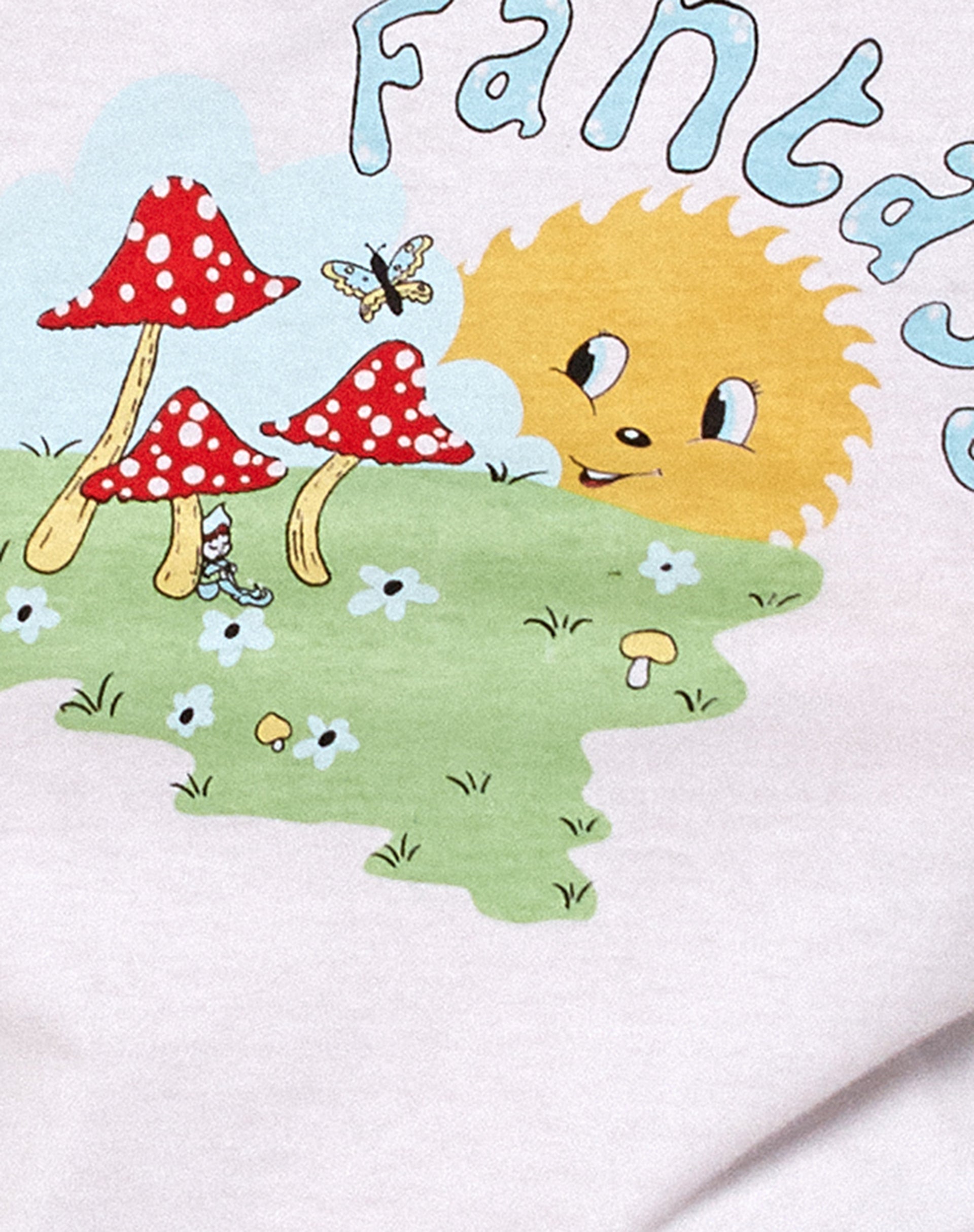 Shrunk Tee in White Fantasy-Nico Sky