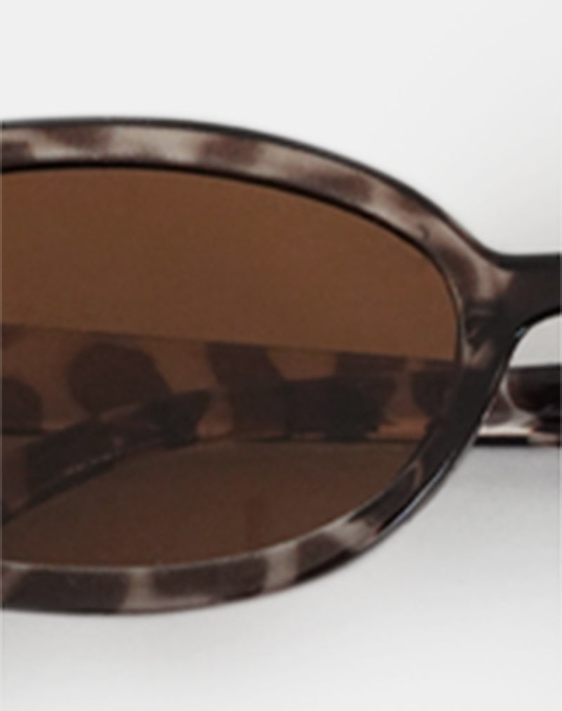 Silveta Sunglasses in Opaque Tortoise Shell-Nico Sky