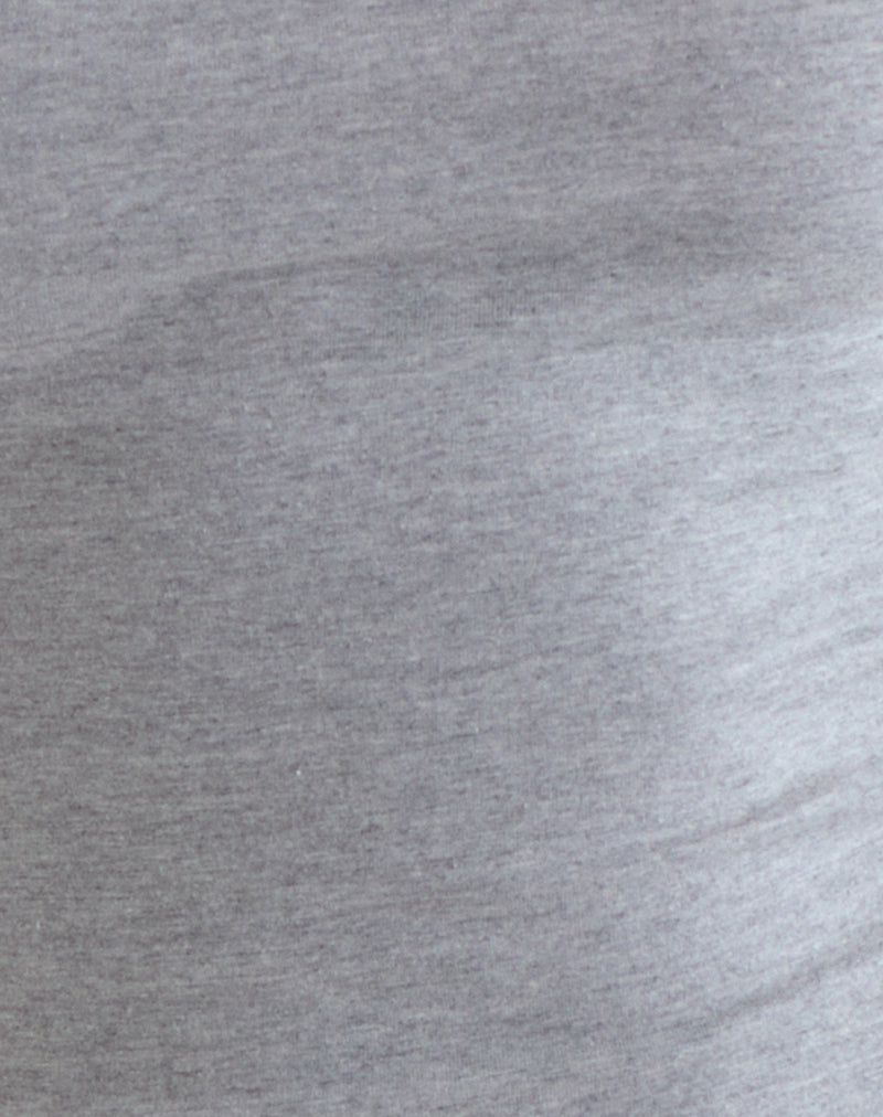 Solay Vest Top in Grey Marl-Nico Sky