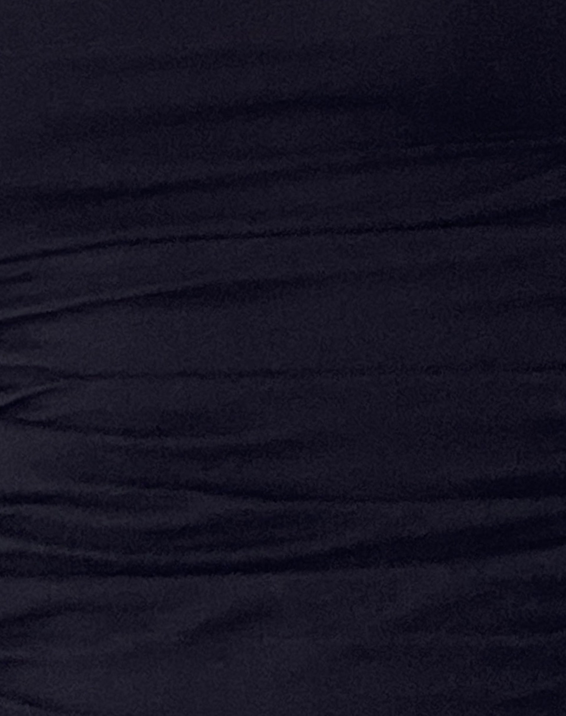 Sunbee Ruched Asymmetric Long Sleeve Top in Black-Nico Sky