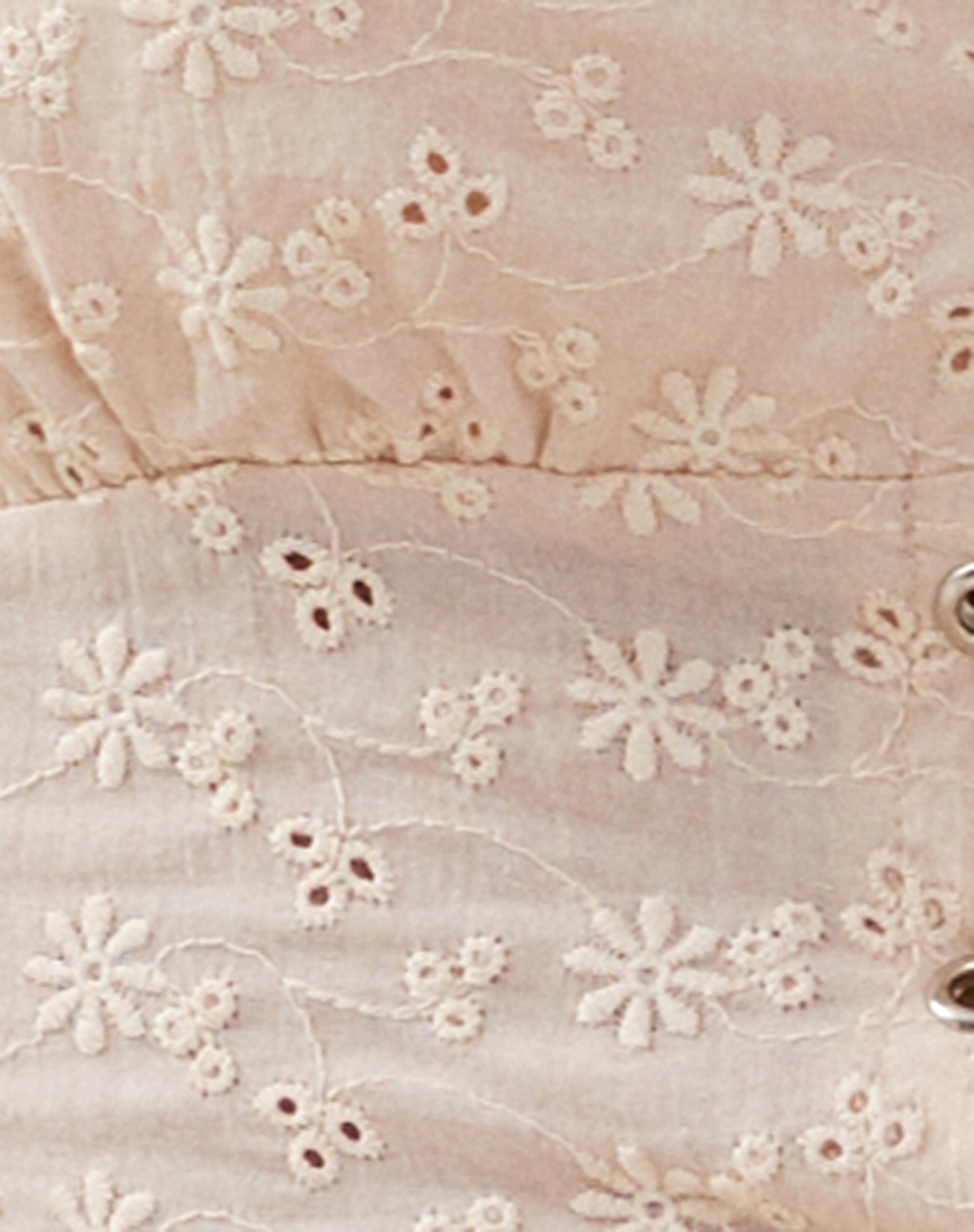 Tanya Broderie Corset Top in Broderie Blush-Nico Sky