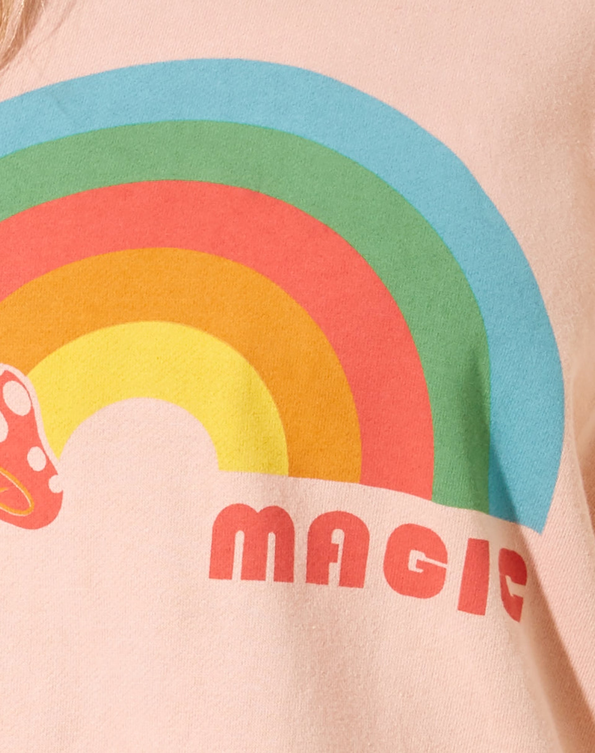 Ted Sweatshirt in Wash Out Peach Mushroom-Nico Sky