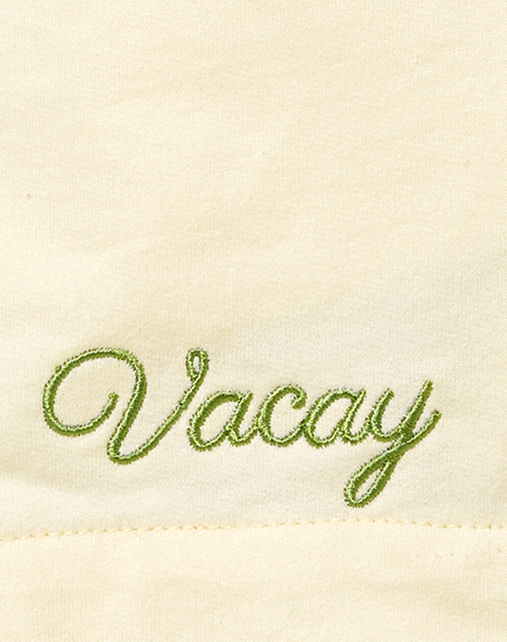Terry Short in Buttercream Vacay Embro-Nico Sky