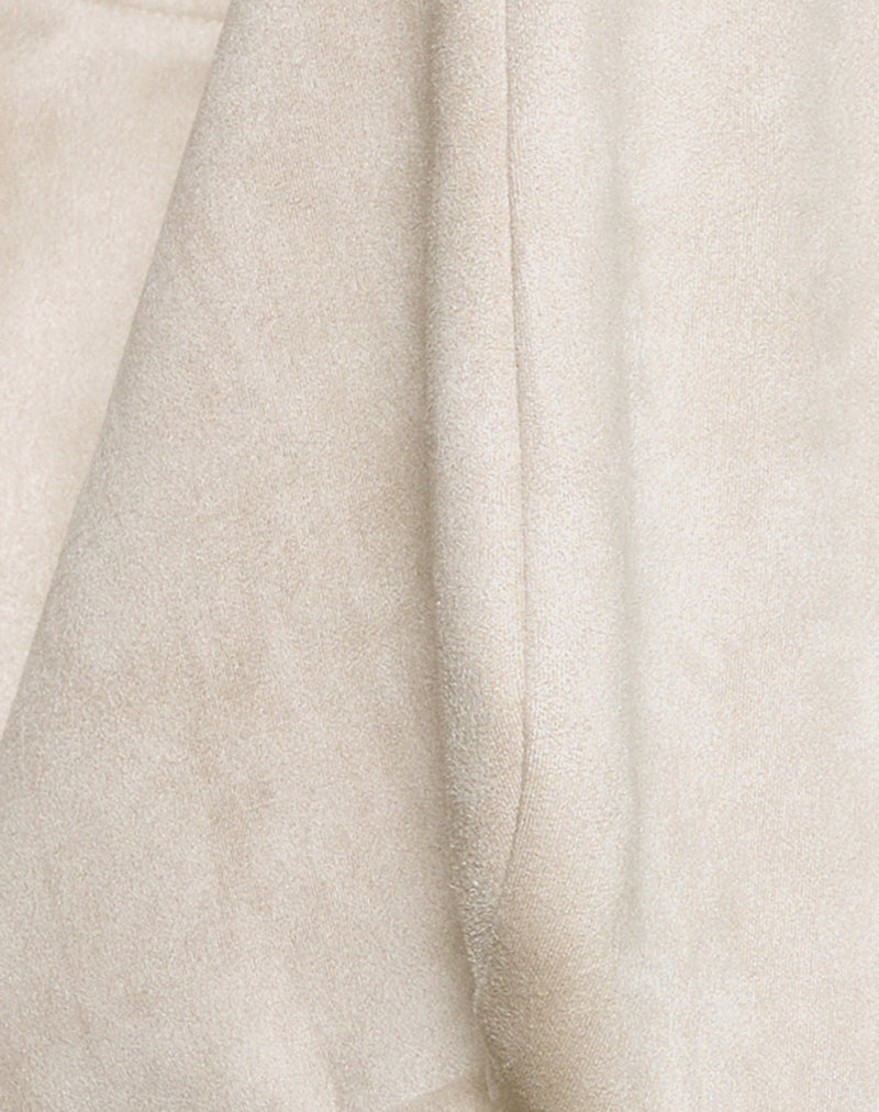 Tetira Bag with Double Tortoise Shell Buckle in Cream-Nico Sky