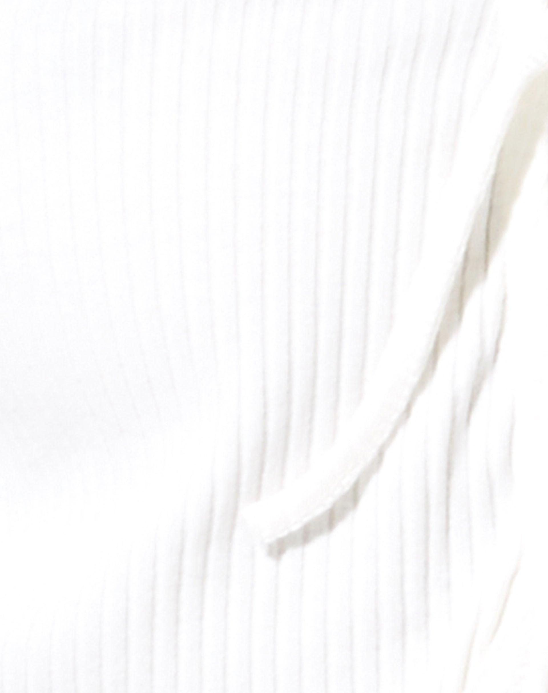 Tiery Crop Top in Rib Ivory-Nico Sky