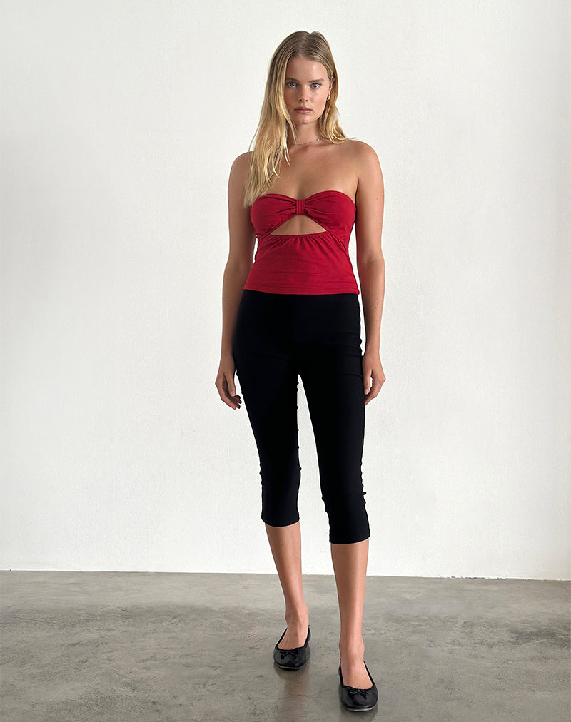Tifose Twist Front Top in Adrenaline Red-Nico Sky
