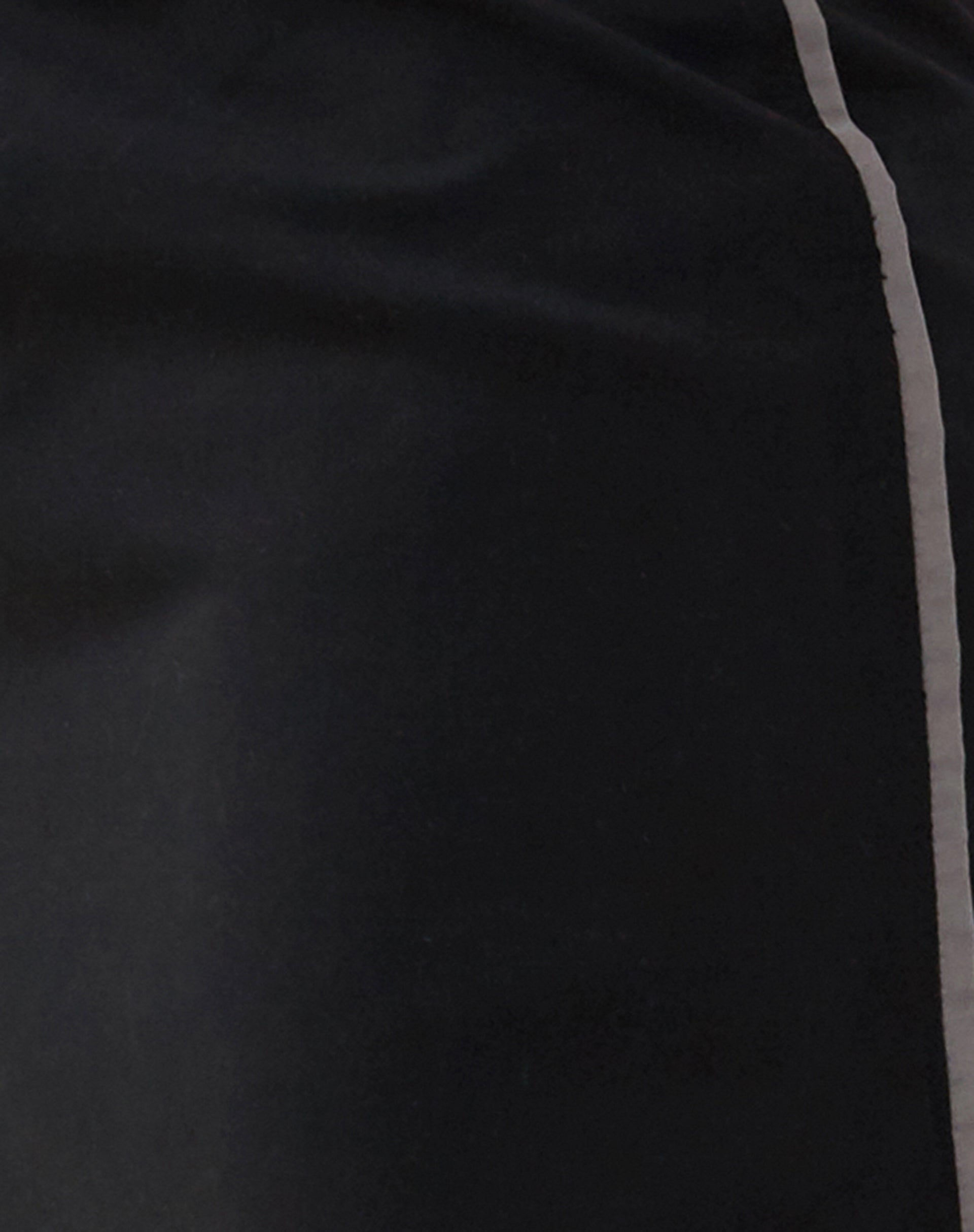 Ashlyn Cargo Midi Skirt in Black with White Stripe-Nico Sky