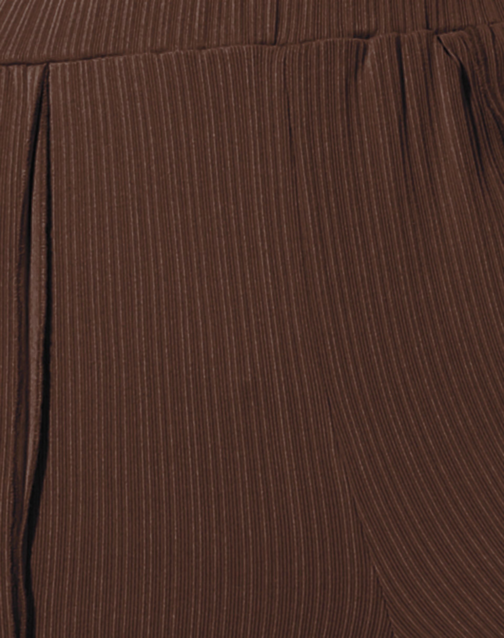 Obera Wide Leg Trouser in Bitter Chocolate-Nico Sky