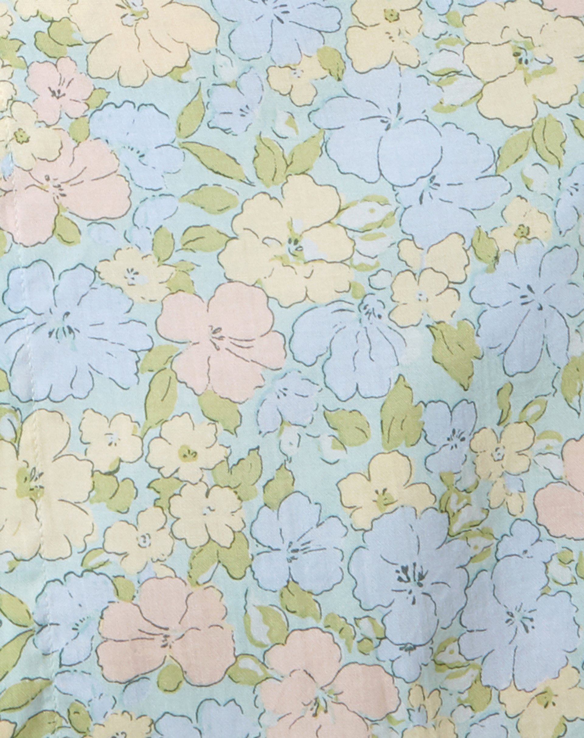 Bandana in Washed Out Pastel Floral-Nico Sky