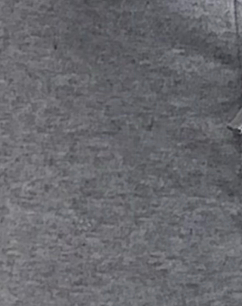 Vonnie Bow Vest Top in Light Grey Knit-Nico Sky