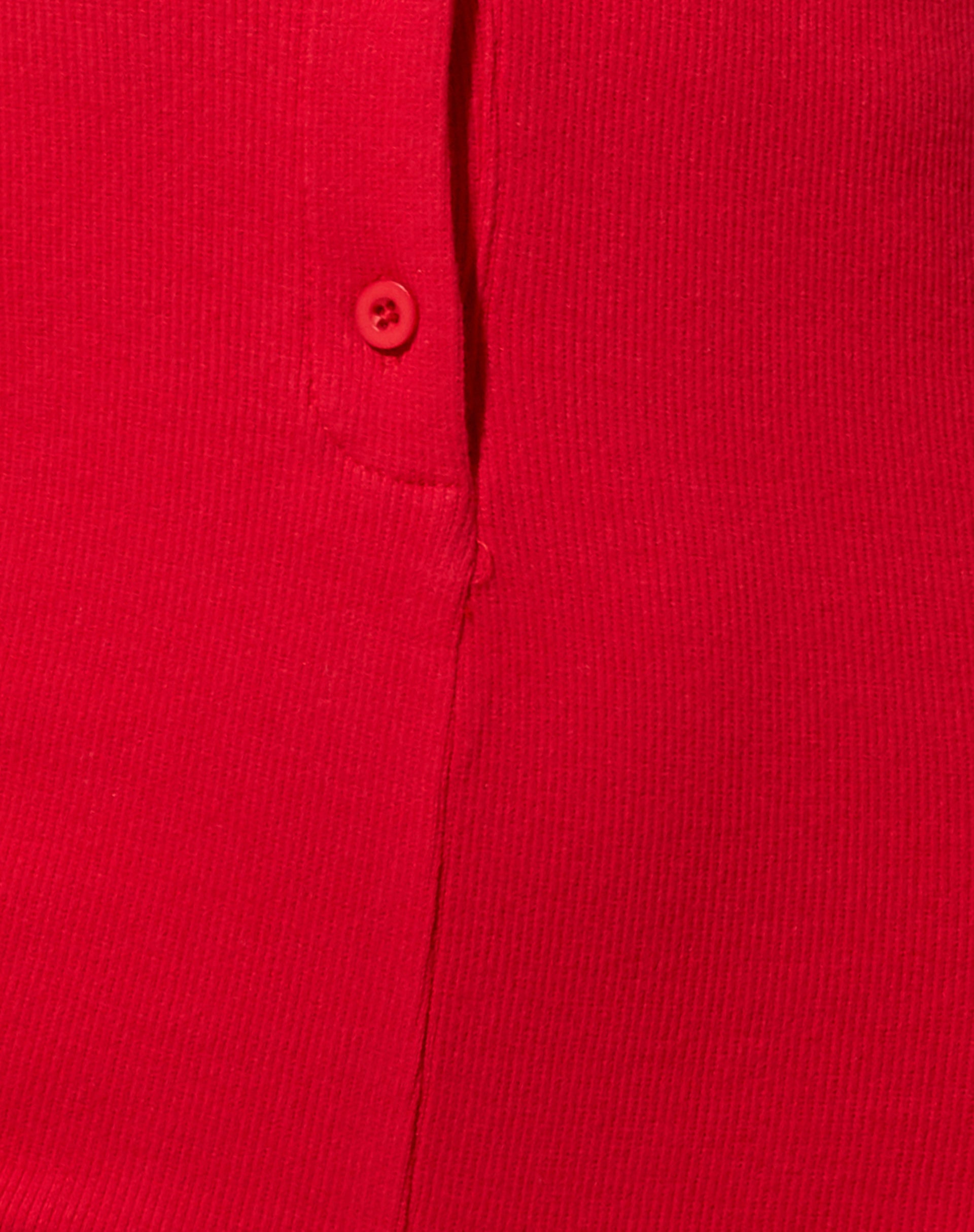 Warna Playsuit in Rib Red-Nico Sky