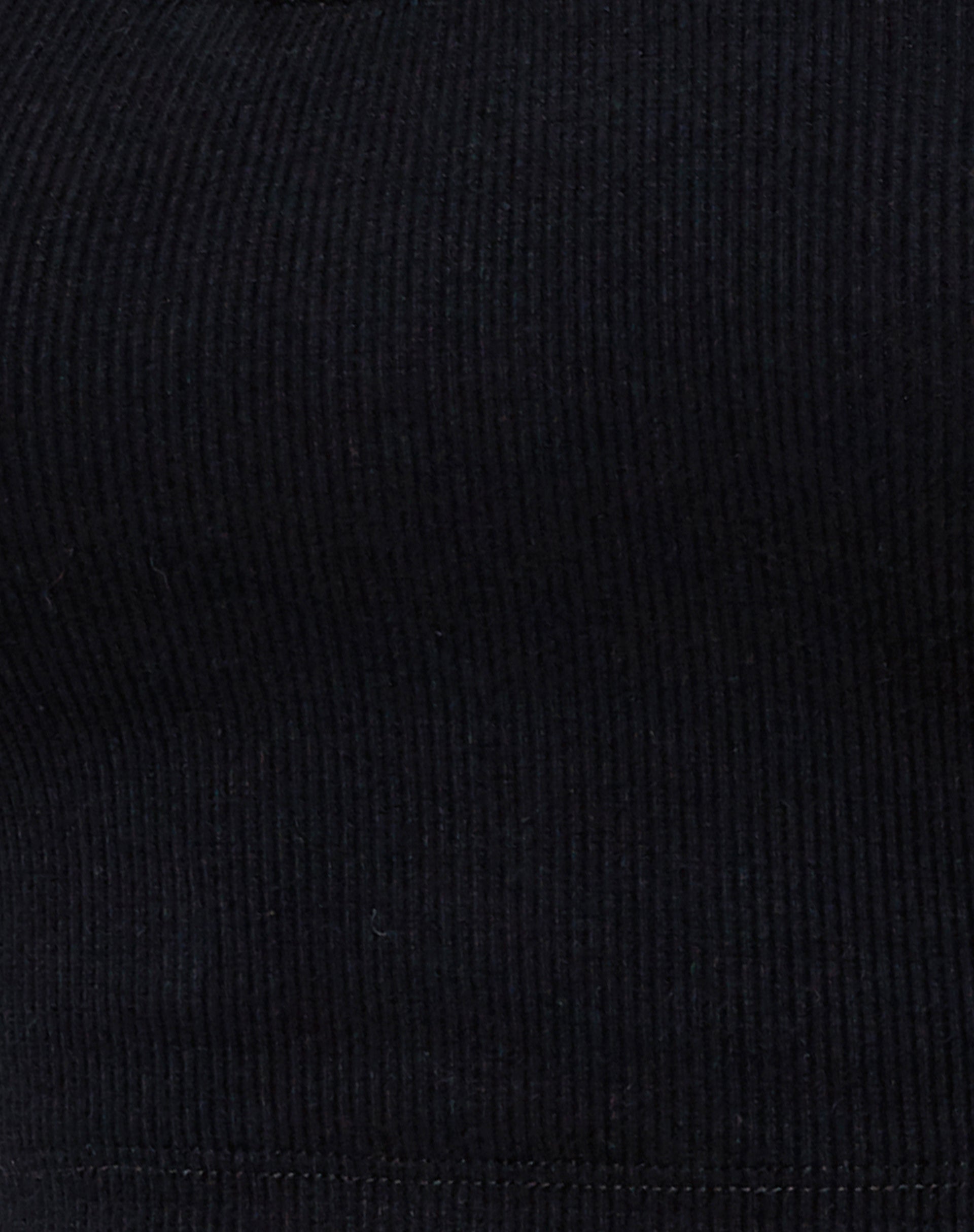 Zagh Top in Rib Black-Nico Sky