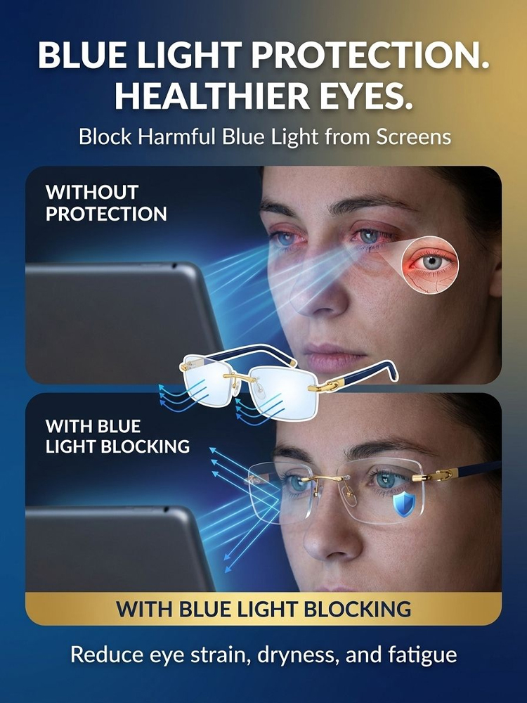 🔥 50% OFF FLASH SALE! 🔥Smart auto-focus glasses, one pair for all needs! 3-second quick adaptation to your vision requirements👓