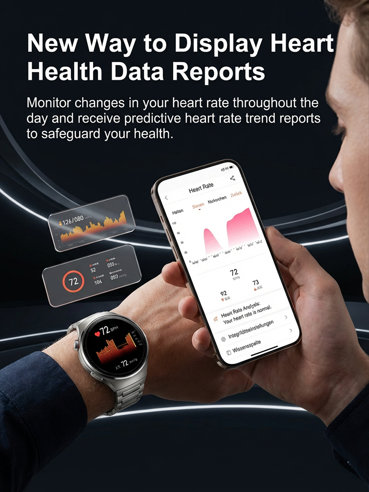 FDA Certified ⚕️ Watch5 Smart Watch, 24/7 Multi-Dimensional Health Monitoring 🩺, 30-Day Guarantee & Full Refund Available ✅