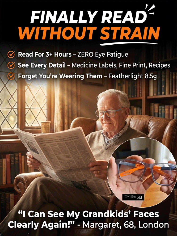Stop switching glasses constantly! German-engineered multifocal reading glasses with aerospace-grade titanium alloy material. 👓 Adjustable from 0 to 1000 degrees, ✅ Recommended by eye care experts.