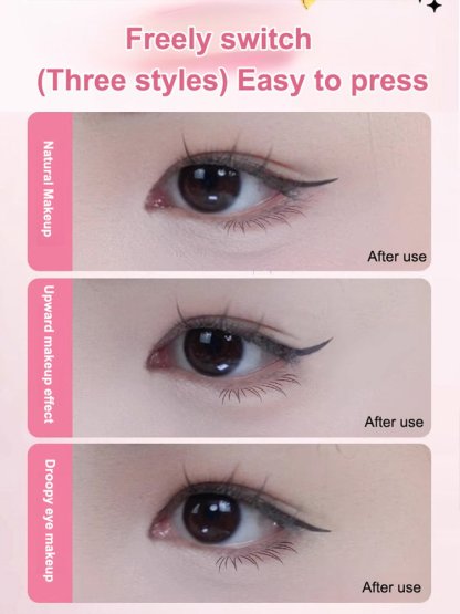 Beauty Blogger's Secret Eyeliner Hack for Beginners💄 1-Second Perfect Eyeliner, Zero Skills Required✅ Buy 2 Get 2 Free – Unbeatable Value🎁