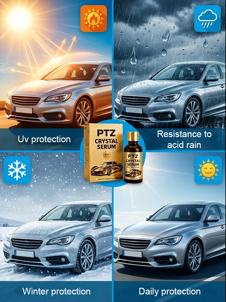 50% OFF! No professional tools needed. 3-in-1 coating done in one simple step with nano-level full protection.