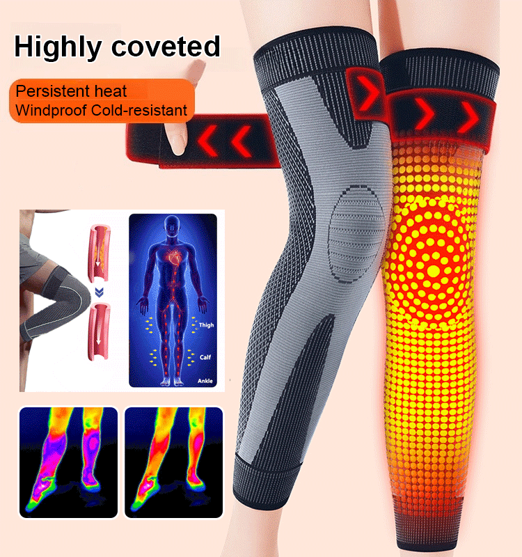 🔥Recommended by Harvard Sports Medicine Experts! Self-Heating Knee Supports with Moxa Technology 🔥 Keep Warm, Stay Active！ Incredible Value ✅