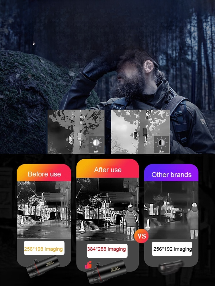 A large German optical company launched an infrared night vision device with 10x zoom⛰️