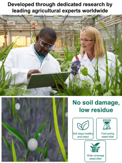 【⏱️ Results in 3 Hours】Root-Killing Herbicide 🧪, Specialized for Large Trees 🌳, 2-Year Long-Lasting Weed Control 🛡️