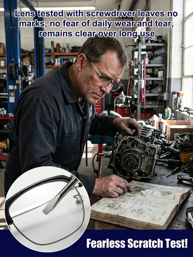 Auto-focus blue light blocking reading glasses