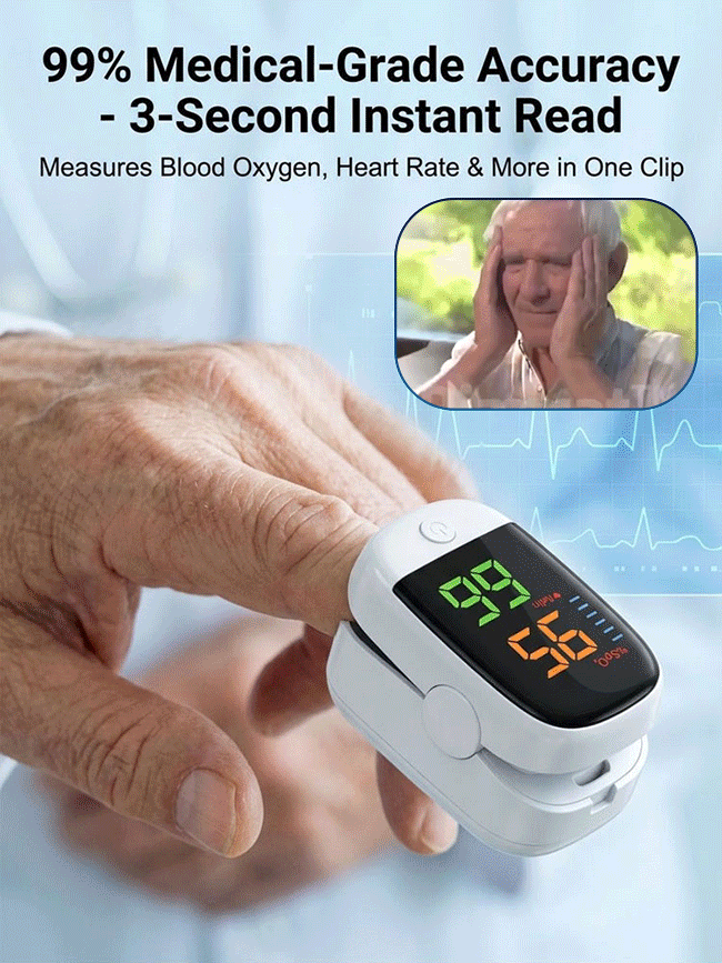 🩸 Say goodbye to the pain of finger pricks! This FDA-cleared non-invasive monitor comes with a 99% medical-grade precision AI chip and delivers readings in just 3 seconds.
