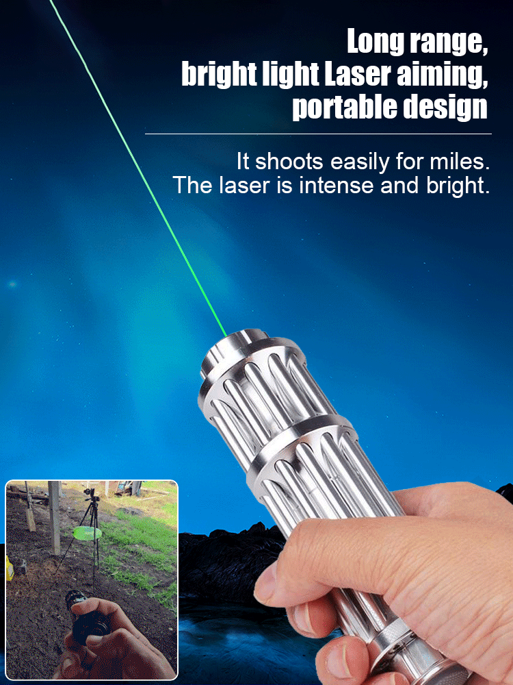 High-intensity bird-repelling laser pointer