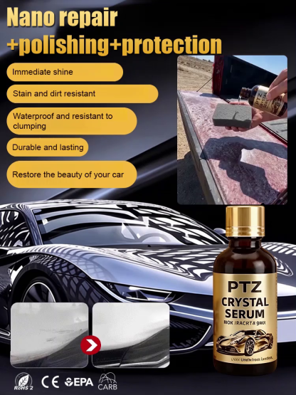 50% OFF! No professional tools needed. 3-in-1 coating done in one simple step with nano-level full protection.