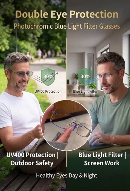 50% OFF ✅Stop Swapping Glasses. See Everything Sharp Day & Night.