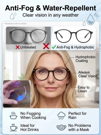 ✅Stop swapping glasses. One pair auto-adjusts to your vision instantly.