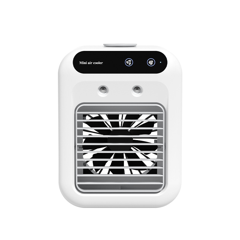 3-in-1 Spray Cooling Fan ❄️8-core high-power motor for super strong wind 🚀Instant cooling down by 20°C ❄️Whole-room cool comfort all summer long 🏠
