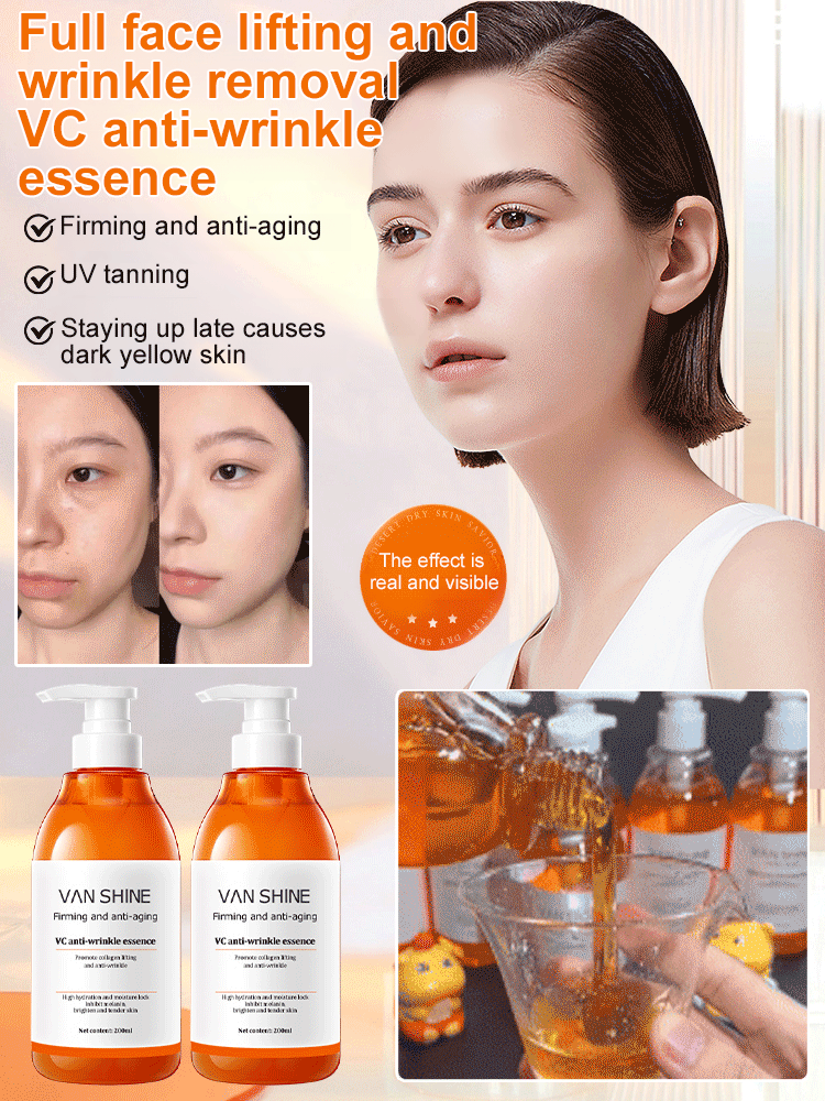 【Full-Face Firming & Wrinkle-Free】VC Wrinkle-Reducing Serum