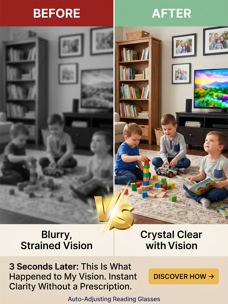 🔥 50% OFF FLASH SALE! 🔥Smart auto-focus glasses, one pair for all needs! 3-second quick adaptation to your vision requirements👓