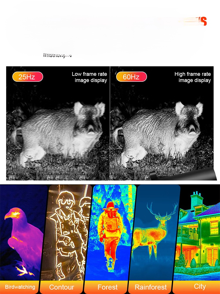 A large German optical company launched an infrared night vision device with 10x zoom⛰️