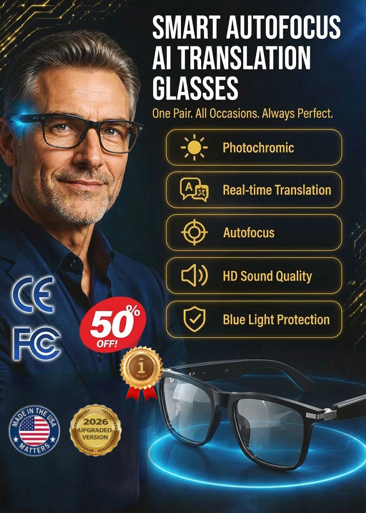Speak 32 languages fluently. See everything clearly. The only pair you’ll ever need.