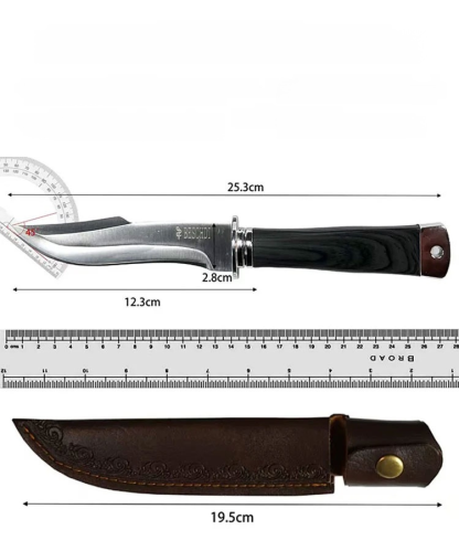 🔥 California Artisan Forged! 20-Year Outdoor Knife, 10-Year Free Sharpening + Lifetime Warranty