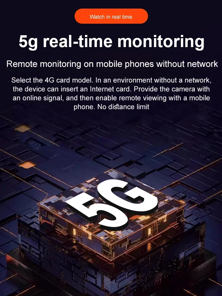 【No Drilling Installation】AI HD 4G Smart Security Camera, No Subscription Fees, 90 Days Ultra-Long Standby🎁