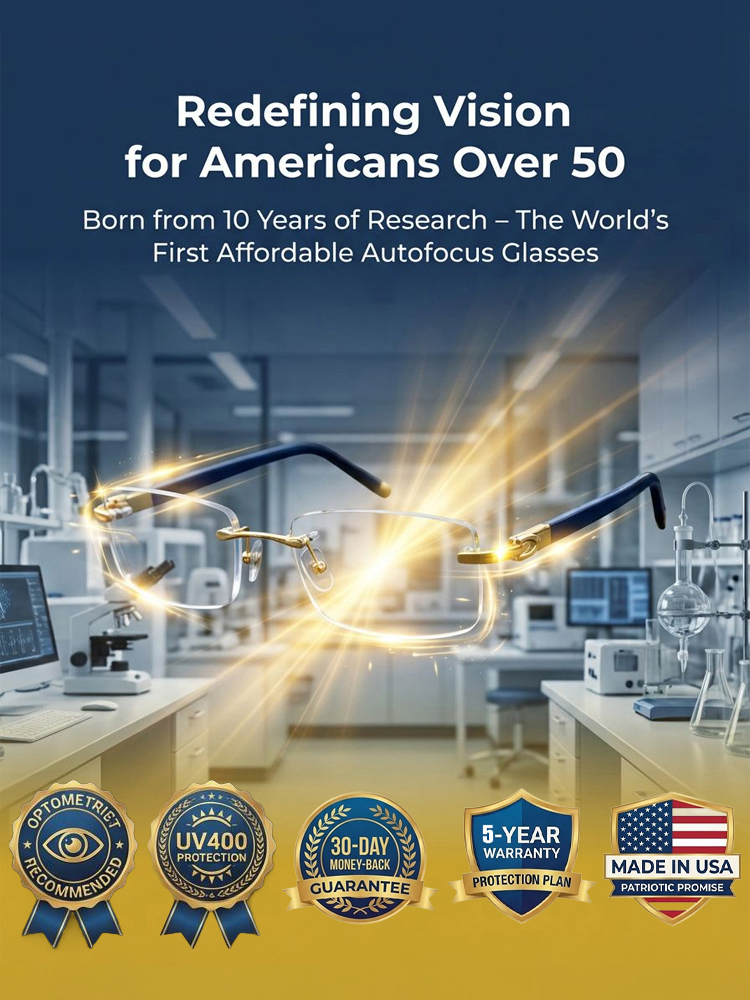 🔥 50% OFF FLASH SALE! 🔥Smart auto-focus glasses, one pair for all needs! 3-second quick adaptation to your vision requirements👓